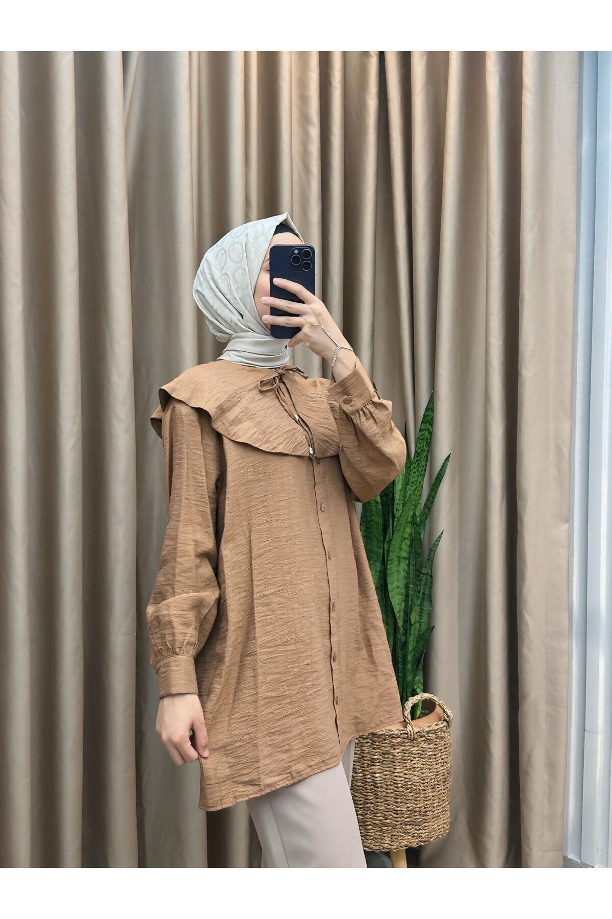 BEBE YAKA DÜĞMELİ TUNİK