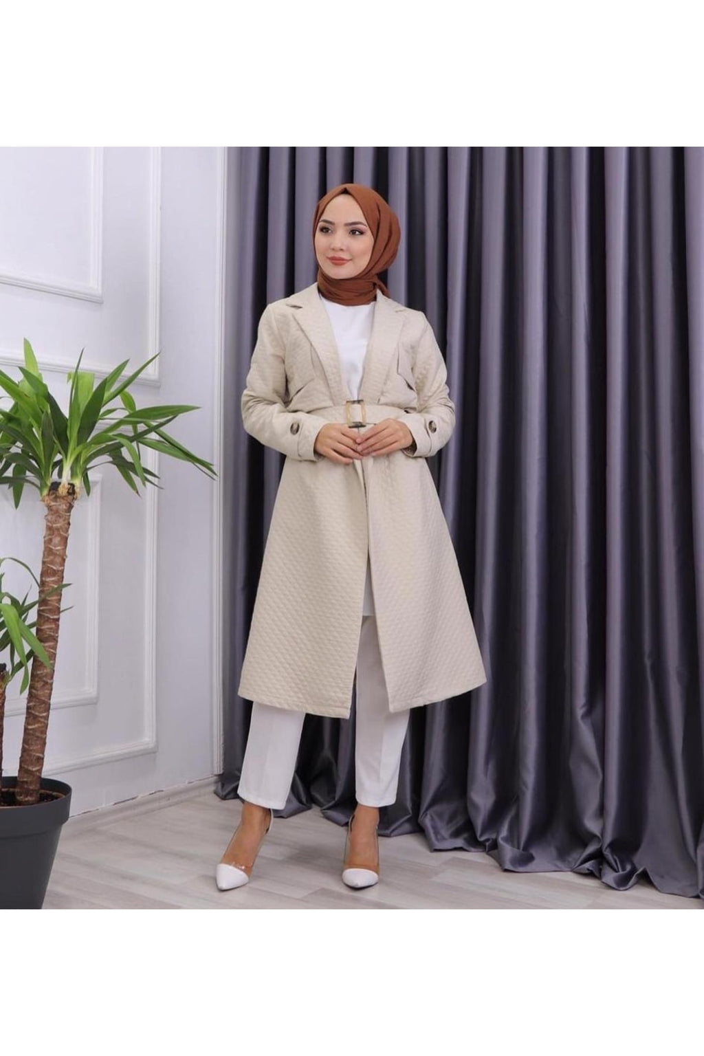 Ceke Tesettür Ceket 11001MT