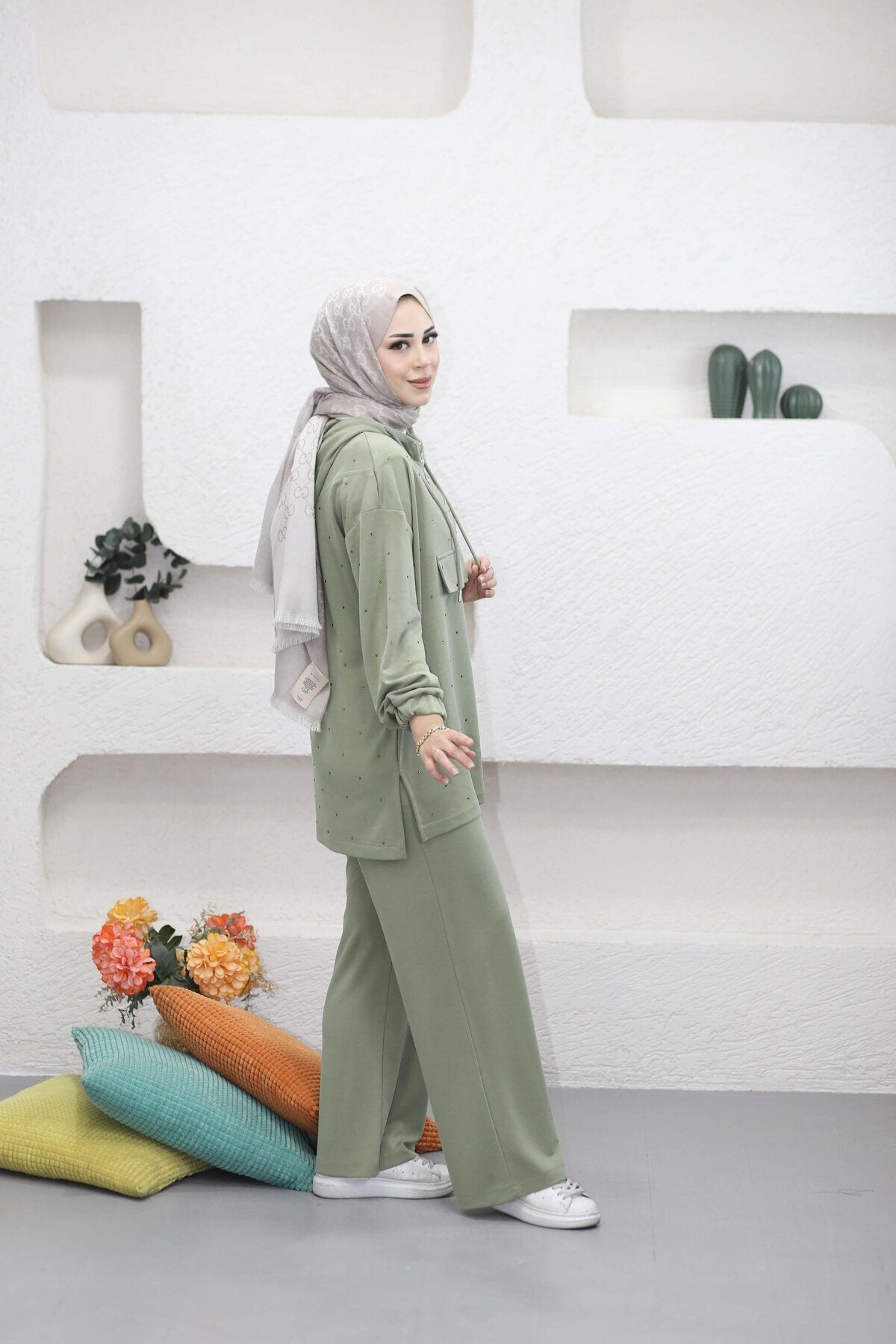 Kanguru Cep Kapaklı Takım