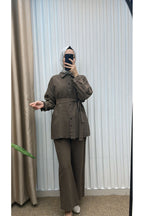 Nevrülü Keten Takım