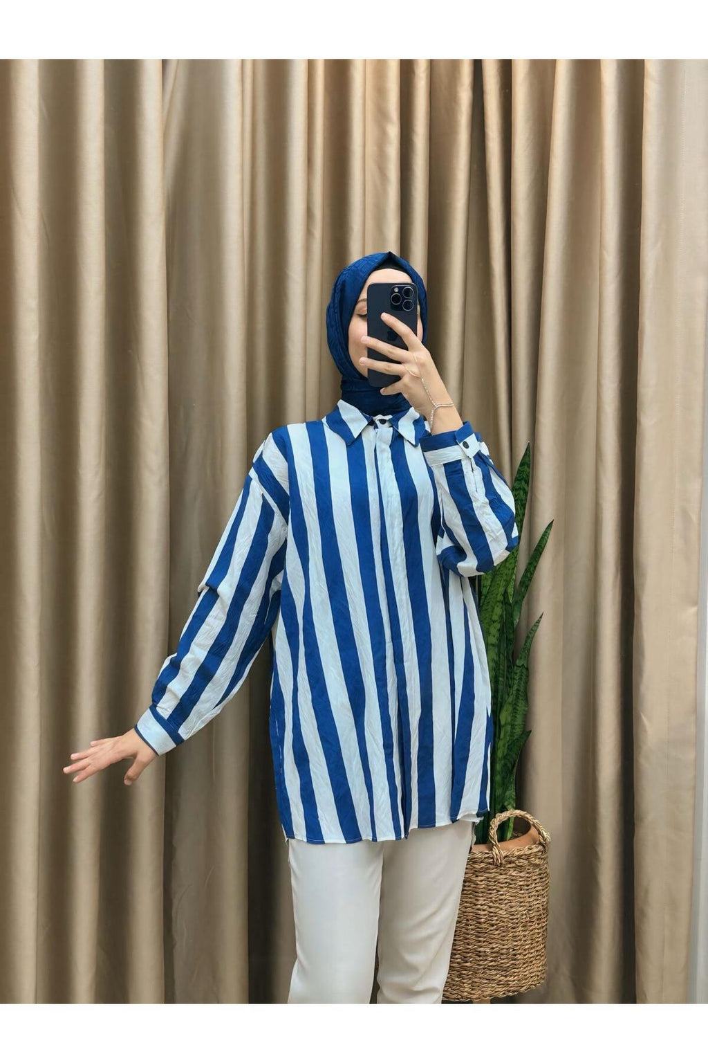 DÜĞMELİ GÖMLEK TUNİK