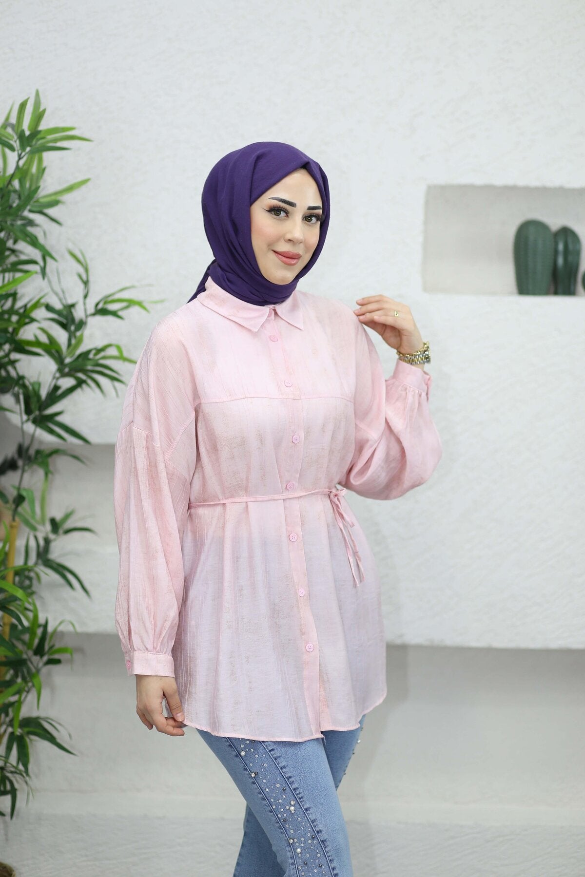 BATİK DESEN GÖMLEK