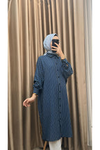 Çizgili Araboy Tunik