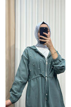 Serpme Taşlı Bağlamalı Modal Takım