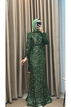 Payetli Balık Abiye