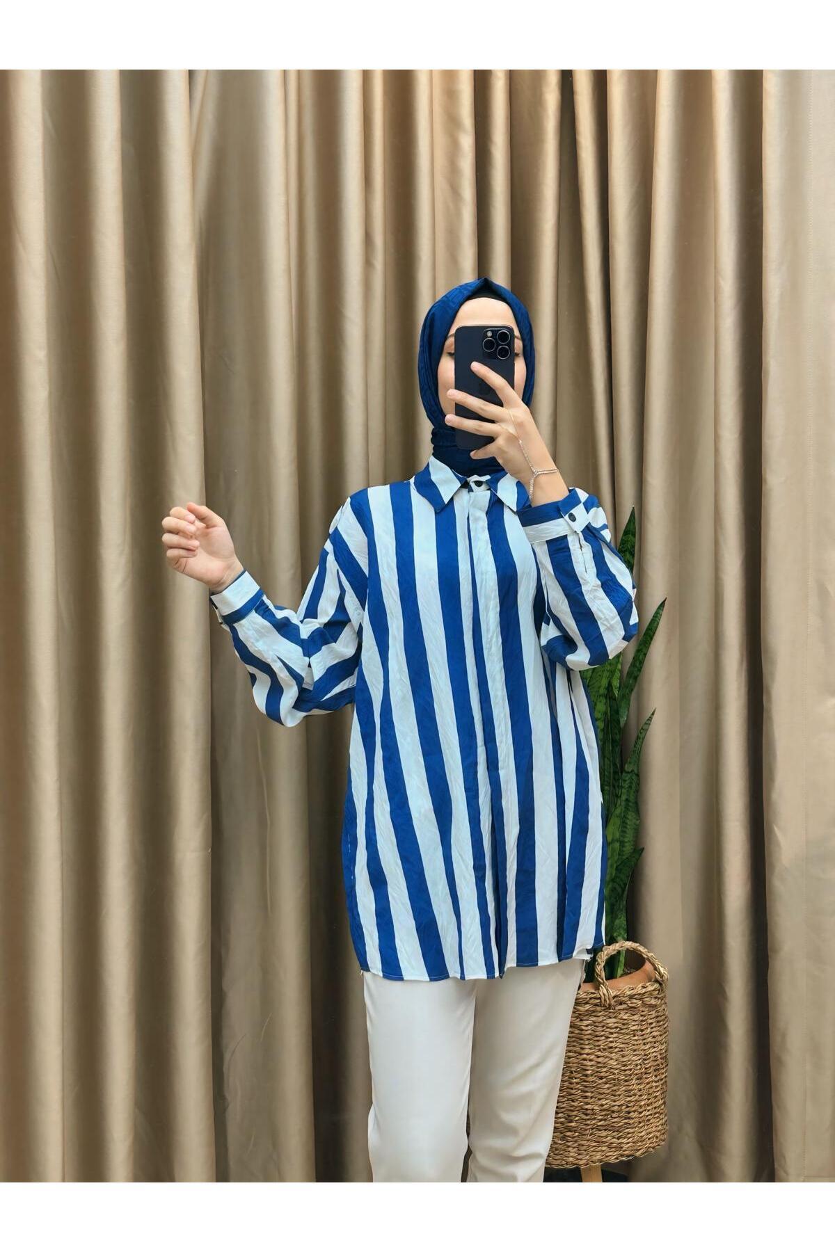 DÜĞMELİ GÖMLEK TUNİK