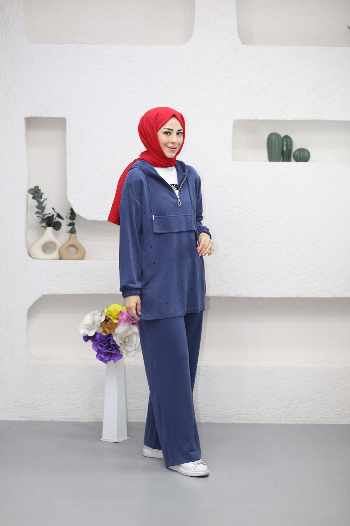 Kanguru Cep Kapaklı Takım