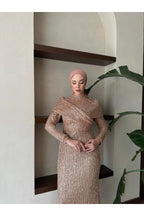 Pullu Ve İncili Tasarım Abiye