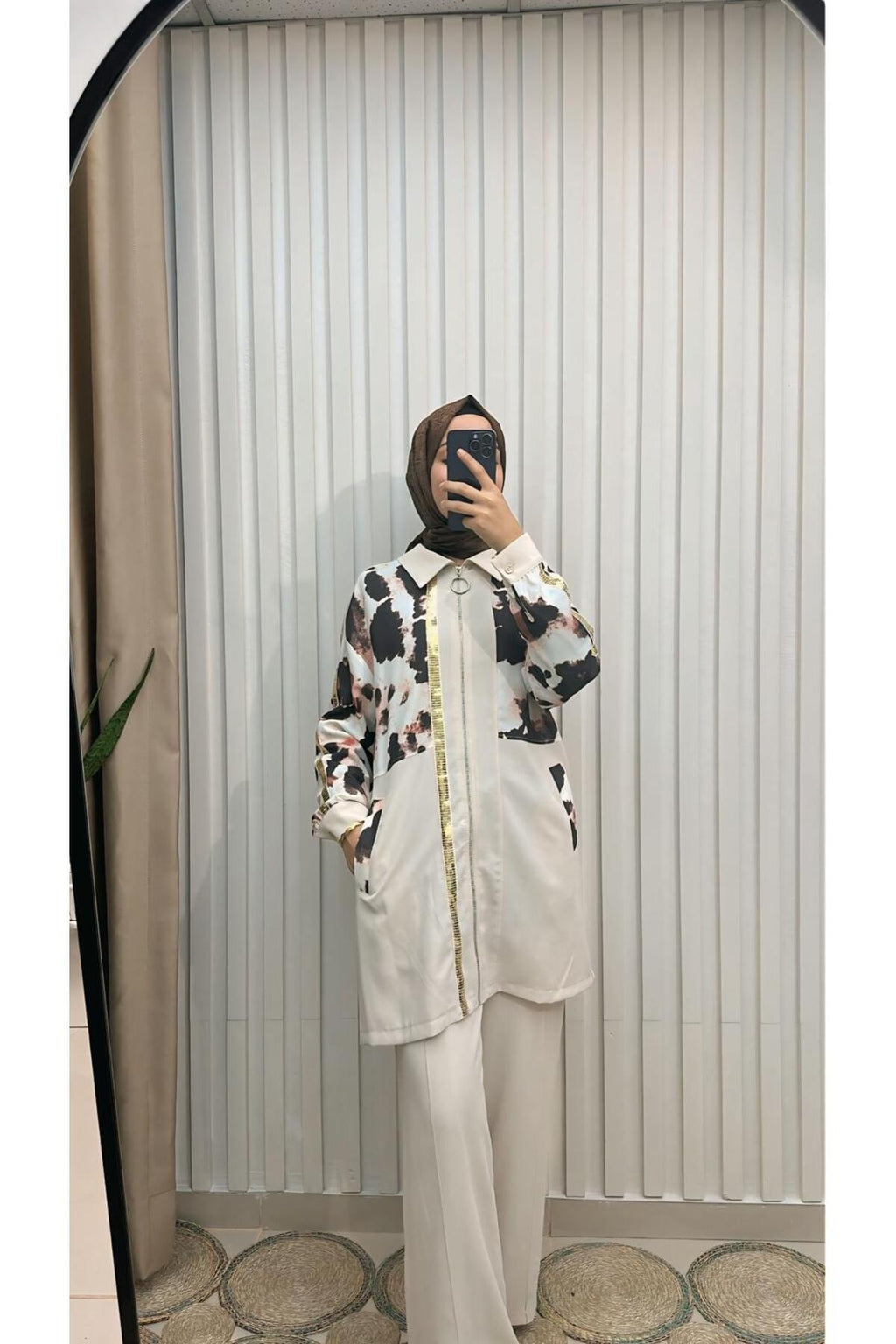 Leopar Desenli Takım