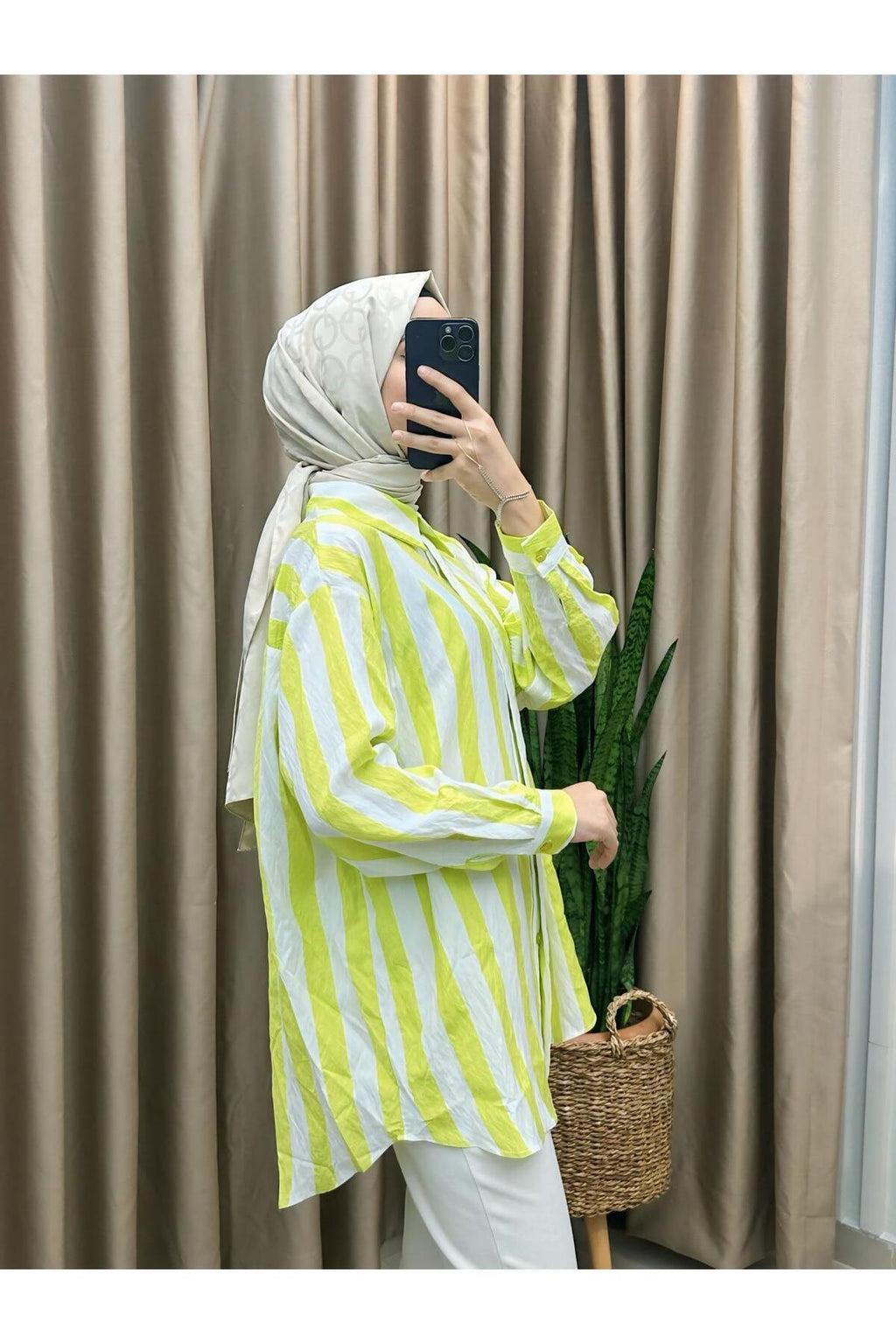 DÜĞMELİ GÖMLEK TUNİK