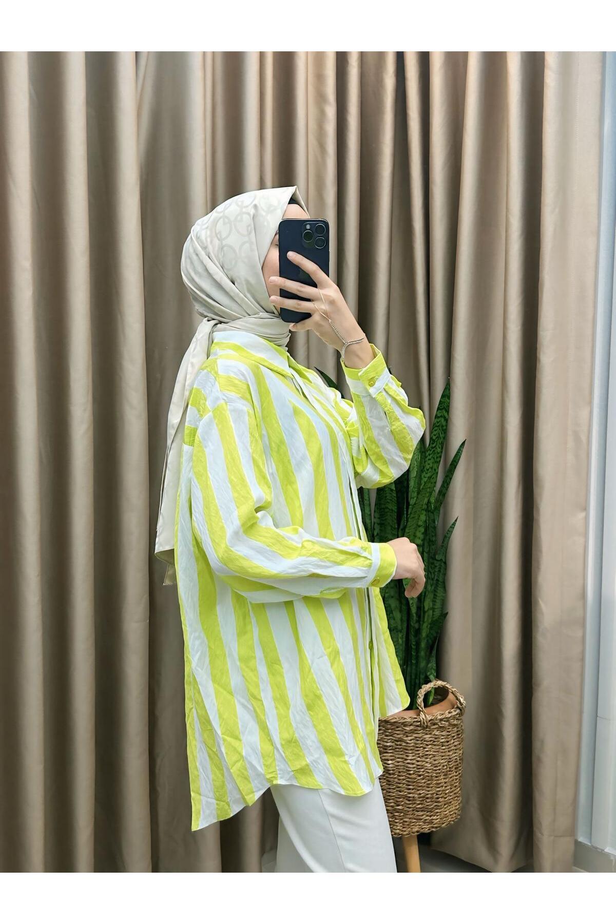 DÜĞMELİ GÖMLEK TUNİK