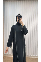 İÇLİKLİ ABAYA TAKIM