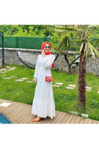 Dantel Detay Brode Elbise