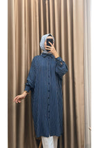 Çizgili Araboy Tunik