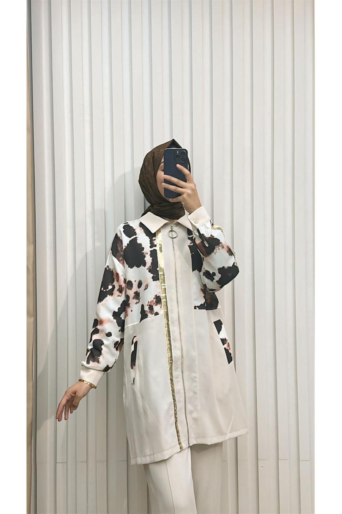 Leopar Desenli Takım