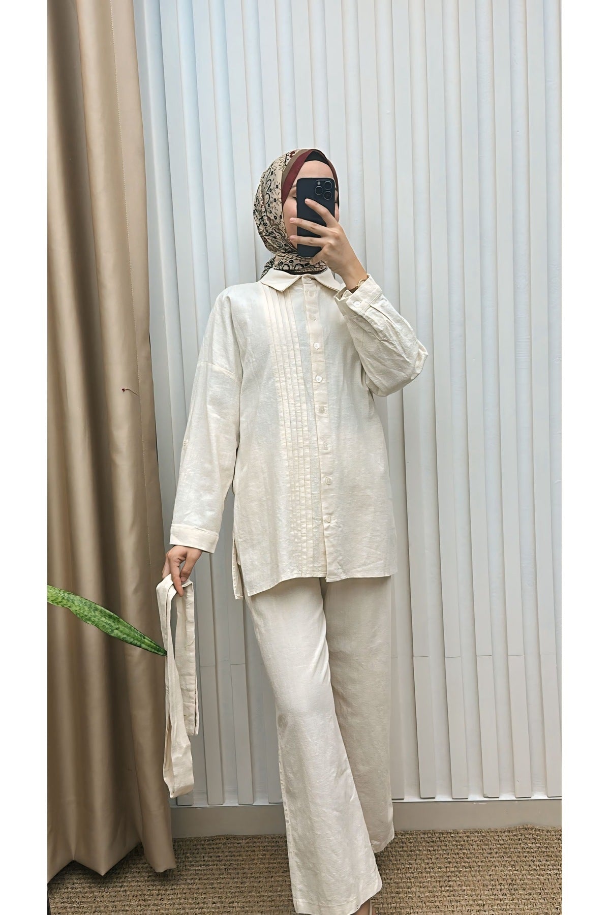 Nevrülü Keten Takım