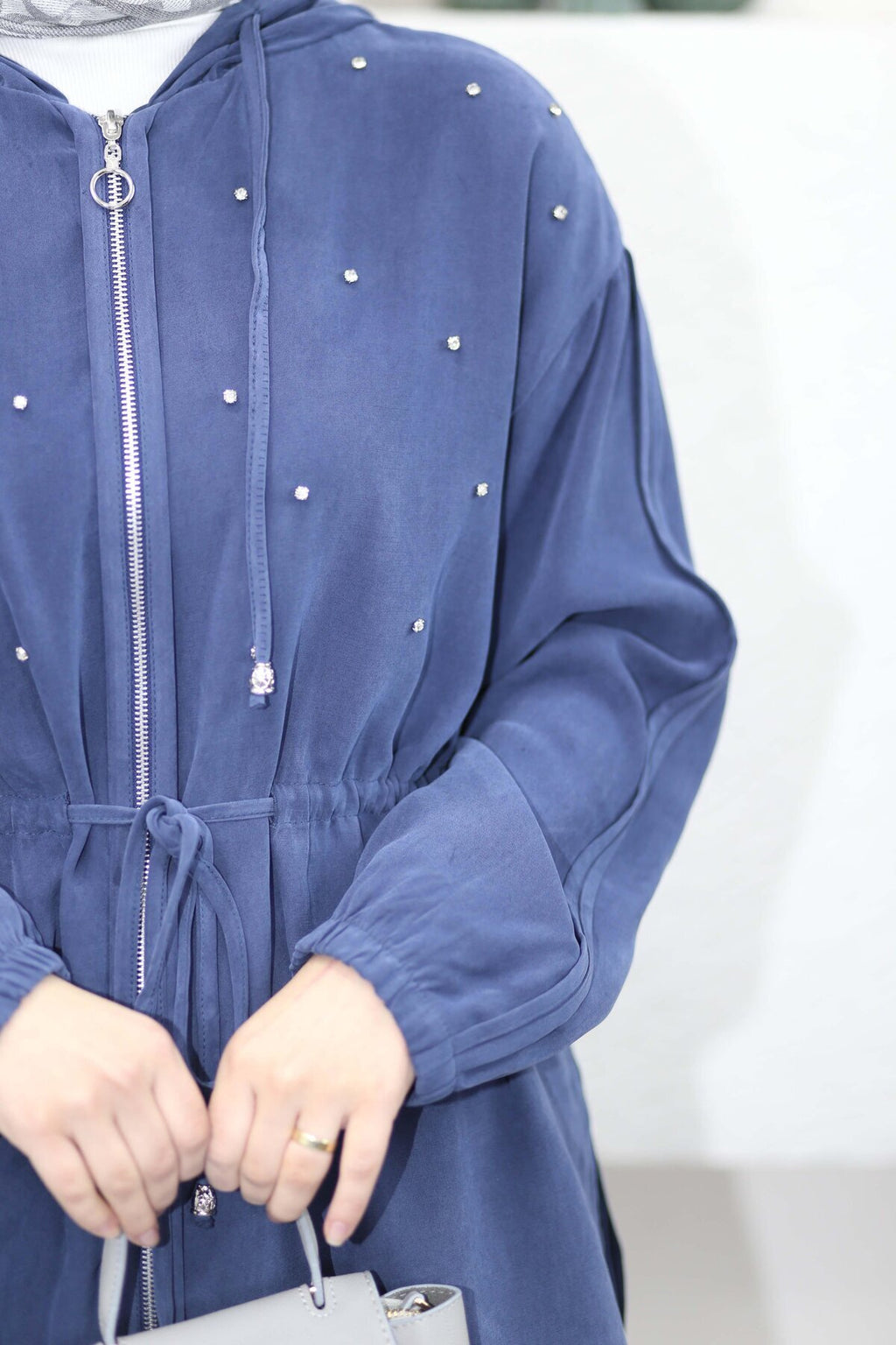 Serpme Taşlı Bağlamalı Modal Takım