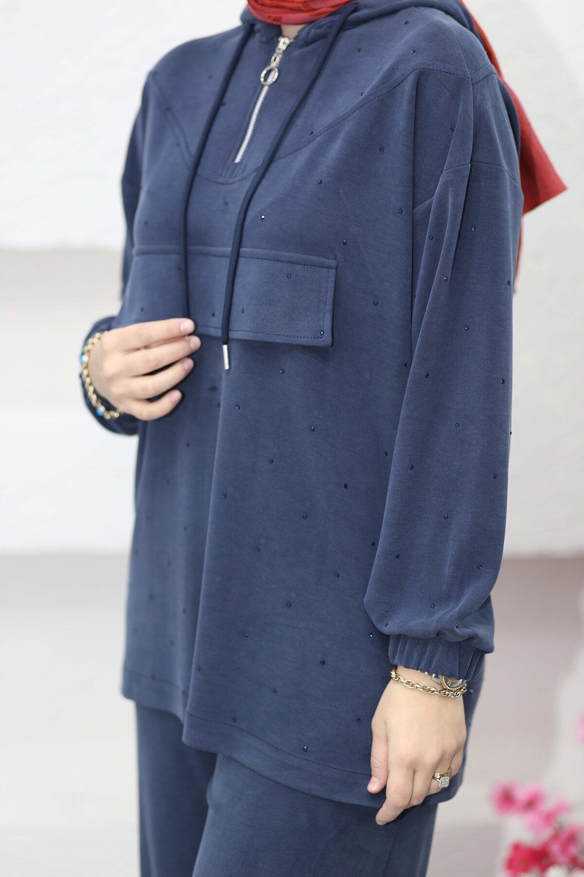 Kanguru Cep Kapaklı Takım