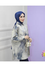 Batik Desen Keten Tunik Gömlek