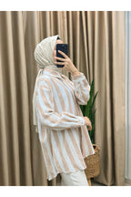 DÜĞMELİ GÖMLEK TUNİK