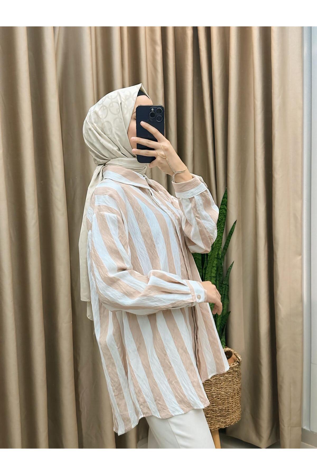 DÜĞMELİ GÖMLEK TUNİK