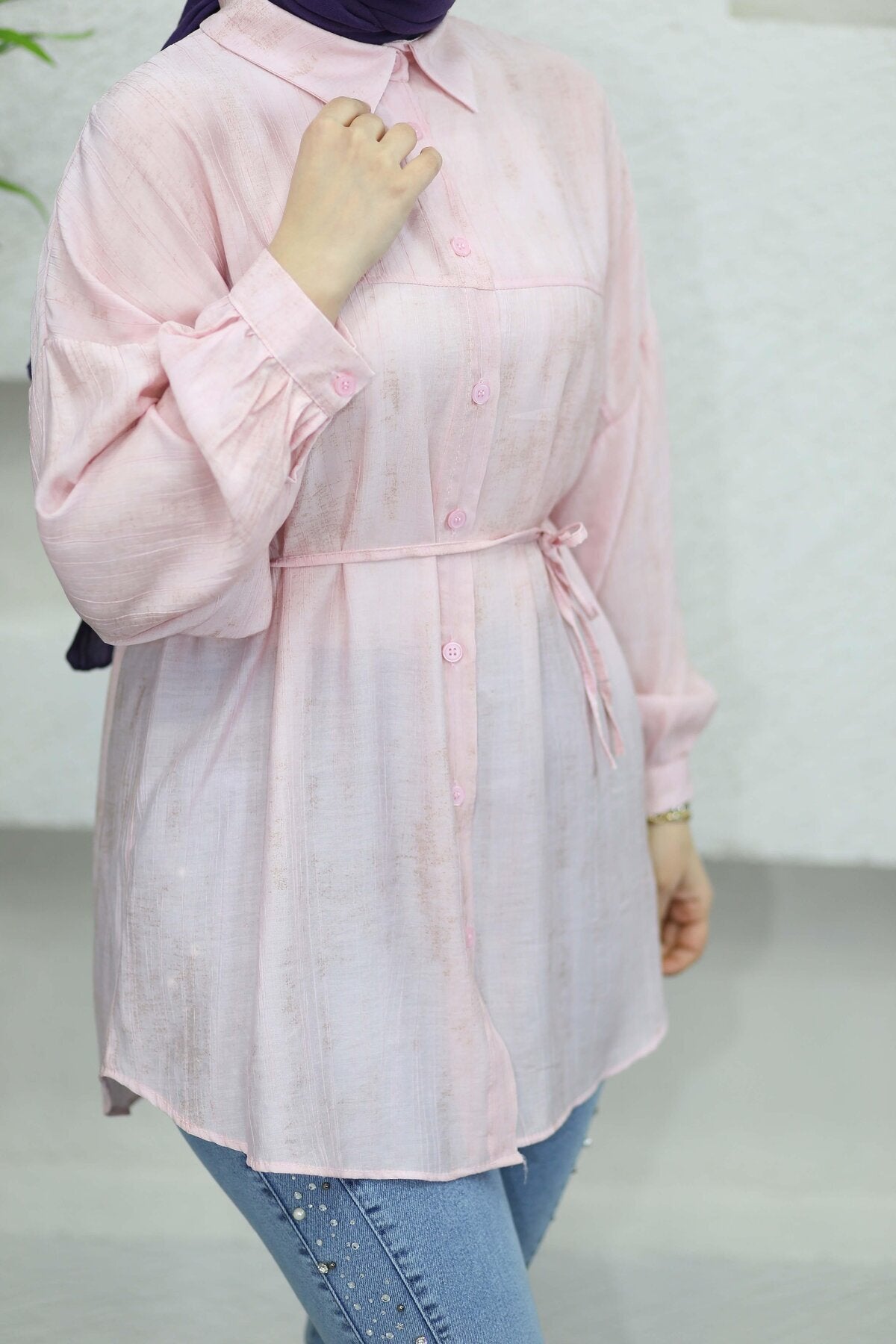 BATİK DESEN GÖMLEK