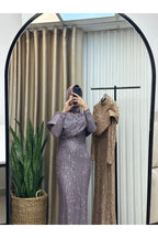 Pullu Ve İncili Tasarım Abiye