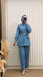 Kot Takım Açık Mavi