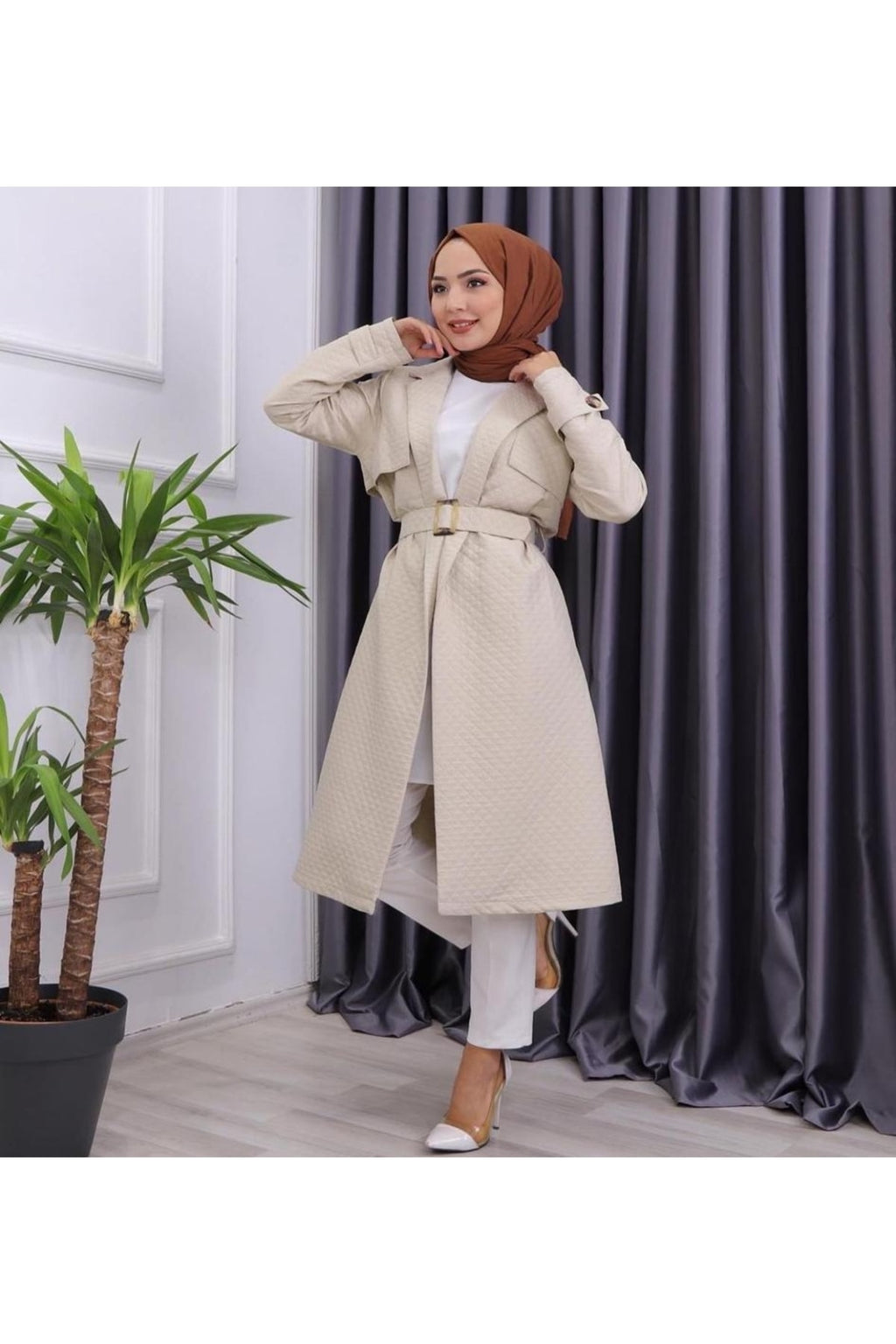 Ceke Tesettür Ceket 11001MT