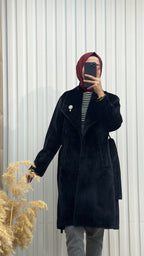 Broşlu Angora Kaban