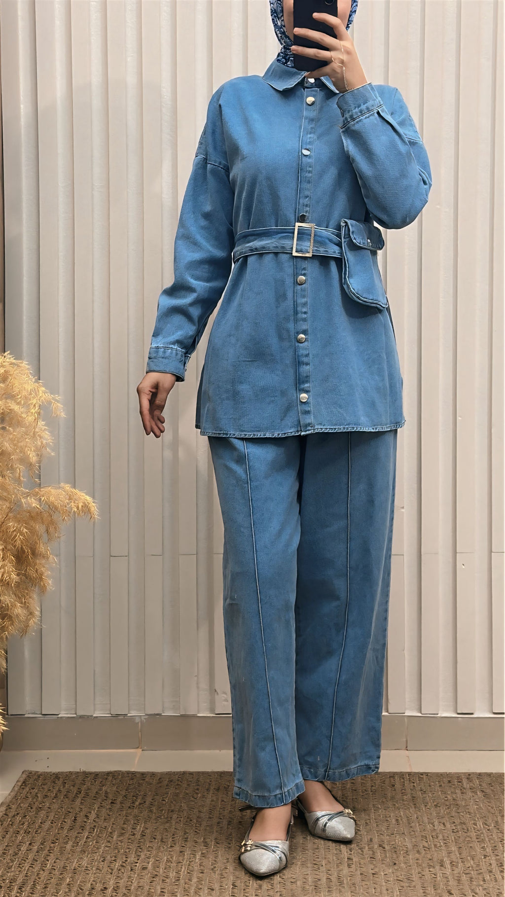 Kot Takım Açık Mavi