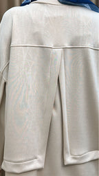 Baskı Detaylı Oversize İkili Takım