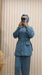 Kot Takım Açık Mavi