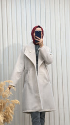 Broşlu Angora Kaban