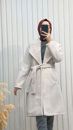 Broşlu Angora Kaban