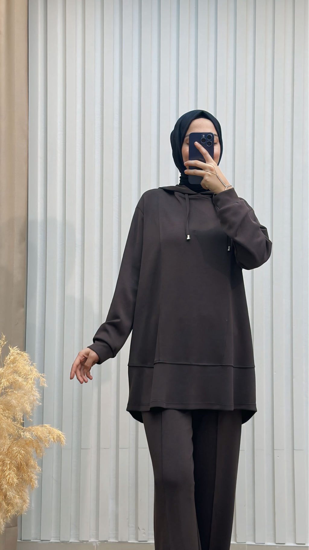 Modal Kumaşlı Basic İkili Takım