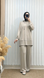 Modal Kumaşlı Basic İkili Takım